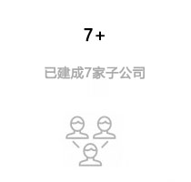 目前集團(tuán)已建成7家子公司